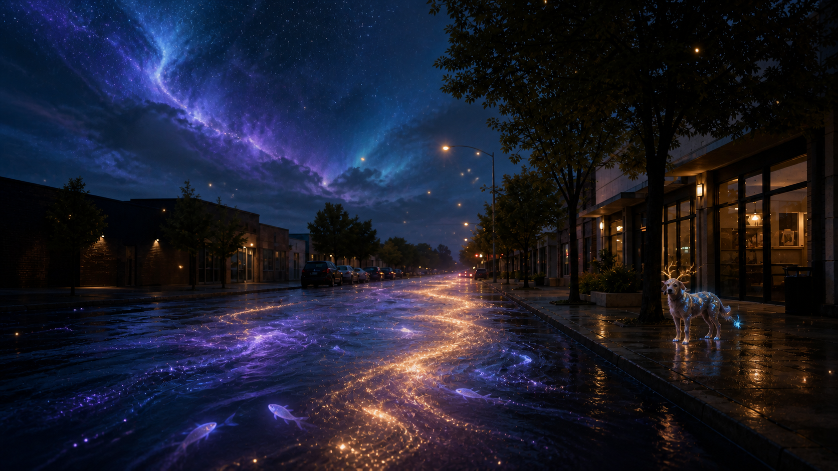 Hidden-world visual experiment