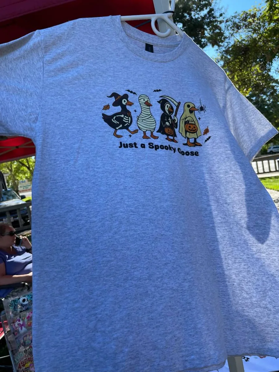 Custom spooky goose shirt
